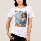 Beste Mutter überhaupt Tri-Blend Shirt (Vorderseite)
