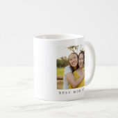 Beste Mutter überhaupt Vollfoto Personalisiert Kaffeetasse (VorderseiteRechts)