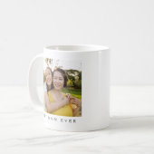 Beste Mutter überhaupt Vollfoto Personalisiert Kaffeetasse (Vorderseite Links)