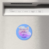 Beste Mutter überhaupt Weiße Rose Personalisiert Magnet (In Situ (Geschirrspüler))
