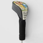 Beste Mutter von Par Daisy Foto Golfkopfabdeckung Golf Headcover (angewinkelt)