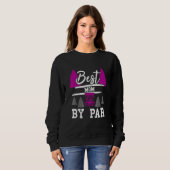 Beste Mutter Von Par Frisbee Golfer Golfing Disc G Sweatshirt (Vorne ganz)
