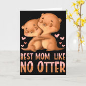 Beste Mutter wie kein Otter für Mutter Karte (Gelbe Blume)
