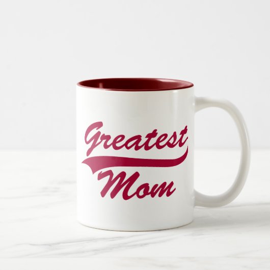beste Mutter Zweifarbige Tasse (Rechts)