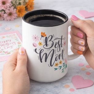 Beste Mutter Zweifarbige Tasse