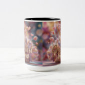 beste Mutter Zweifarbige Tasse (Mittel)