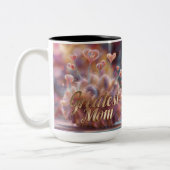 beste Mutter Zweifarbige Tasse (Links)