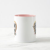 Beste Muttergeschenk "Zuhause ist Mama" – Herzform Tasse (Zentrum)
