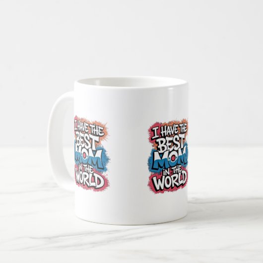 Beste MutterInTheWorld Kaffeetasse (Vorderseite Links)