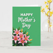 Beste Muttertags-Blütenkarte Karte (Gelbe Blume)