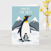 Beste Muttertagskarte für Vögel Karte (Gelbe Blume)