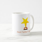 Beste Muttertrophie Kaffeetasse (VorderseiteRechts)