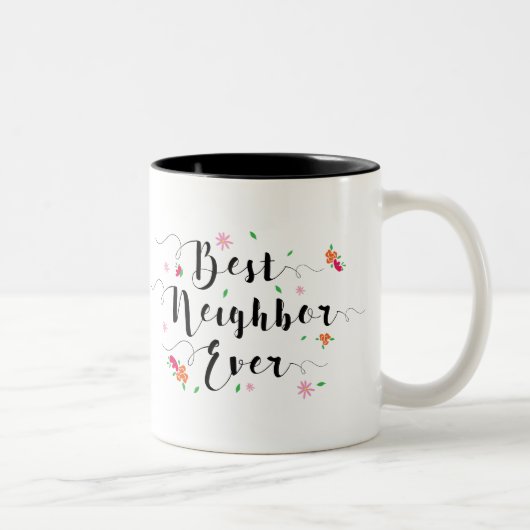 Beste Nachbar-überhaupt Tasse (Rechts)