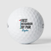 Beste Nachbarschaft nach Par Personalisierte Gesch Golfball (Vorderseite)