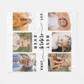 Beste NaNa Ever - Enkel Foto Collage Fleecedecke (Vorderseite (Horizontal))