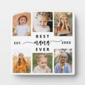 Beste NaNa Ever - Enkel Foto Collage Fotoplatte (Vorderseite)