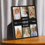 Beste NaNa Ever - Enkel Foto Collage Fotoplatte<br><div class="desc">Feiern Sie das "Beste NaNa Ever" mit dieser personalisierten Grandchildren Foto Collage Plaque. Dieses herzliche Geschenk besticht durch eine wunderschön arrangierte Collage mit wertvollen Fotos, die besondere Momente einfangen, ergänzt durch eine liebevolle Botschaft. Aus hochwertigen Materialien mit schlichter Oberfläche gefertigt, ist es ideal, um auf der Zuhause als hochgeschätzter Sake...</div>