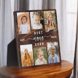 Beste NaNa Ever - Großkinder Wood Foto Collage Fotoplatte<br><div class="desc">Feiern Sie das "Beste NaNa Ever" mit dieser personalisierten Grandchildren Foto Collage Plaque. Dieses herzliche Geschenk besticht durch eine wunderschön arrangierte Collage mit wertvollen Fotos, die besondere Momente einfangen, ergänzt durch eine liebevolle Botschaft. Aus hochwertigen Materialien mit schlichter Oberfläche gefertigt, ist es ideal, um auf der Zuhause als hochgeschätzter Sake...</div>