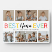 Beste Nana je 8 Foto Collage Fotoplatte (Vorderseite)