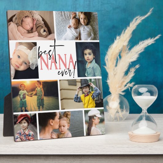 Beste Nana je Foto Collage Fotoplatte (Seite)