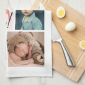 Beste Nana je Foto Collage Geschirrtuch (Viertel Falte)