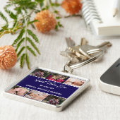 Beste Nana je Großkinder Foto Collage Namen Schlüsselanhänger (Seite)