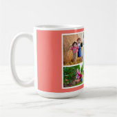 Beste Nana je Korallenfoto-Collage Kaffeetasse (Links)