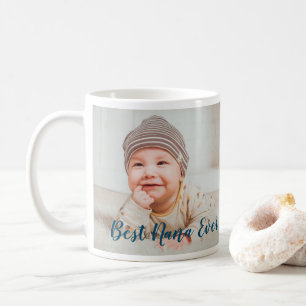 Beste Nana je Niedliche Fotografie mit Typografie  Kaffeetasse