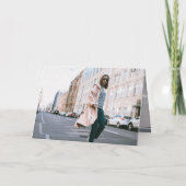 Beste Nana jemals Calligraphy Foto Card Karte (Rückseite)