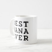 Beste Nana überhaupt Kaffeetasse (Vorderseite Links)