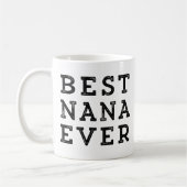 Beste Nana überhaupt Kaffeetasse (Links)