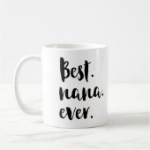 Beste Nana überhaupt Kaffeetasse (Links)