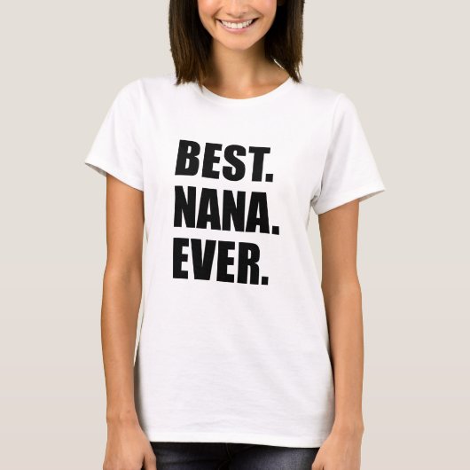 Beste Nana überhaupt T-Shirt (Vorderseite)