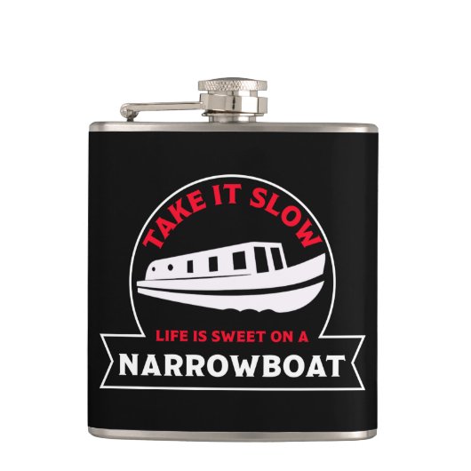 Beste Narrowboter | British Canal Boote | Barriere Flachmann (Vorderseite)