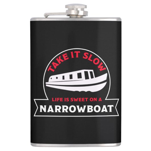 Beste Narrowboter | British Canal Boote | Barriere Flachmann (Vorderseite)
