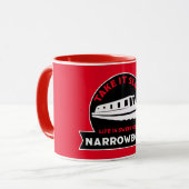Beste Narrowboter | British Canal Boote | Barriere Tasse (Vorderseite Links)