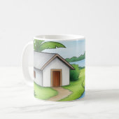 Beste Natur Kaffeetasse (Vorderseite Links)