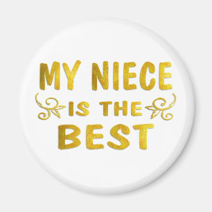Beste Nichte Magnet