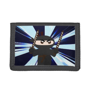 beste ninja #1 Geldbörse, Kindergeldbörse, NINJA Trifold Geldbörse