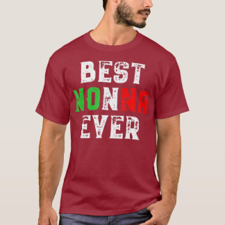 Beste Nonna je Italienisches Grandma Geschenk T-Shirt