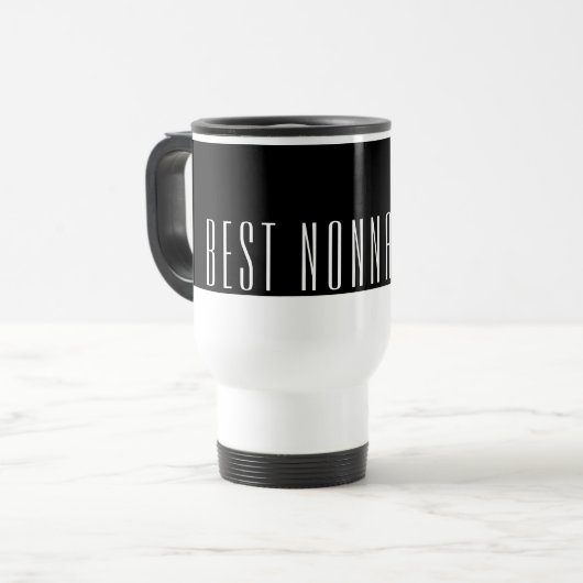 Beste NONNA-Reise-Mug Reisebecher (Vorderseite Links)