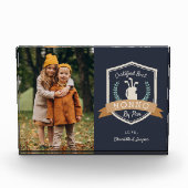 Beste Nonno Par | Golf Opa Fotoblock (Vorderseite)