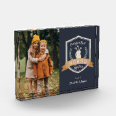 Beste Nonno Par | Golf Opa Fotoblock (Links)