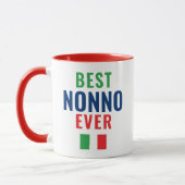 Beste Nonno-Tasse je Italienischer Vatertag Tasse (Links)