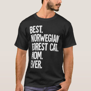 Beste Norwegische Waldkatzen-Mama Ever T-Shirt