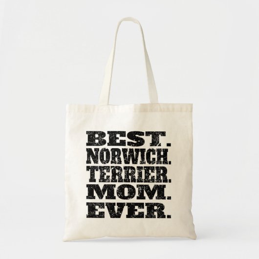 Beste Norwich-Terrier-Mama überhaupt Tragetasche (Vorne)