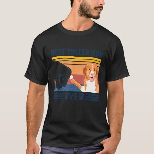 Beste Nova Scotia Duck Tolling Retriever Mama T-Shirt (Vorderseite)