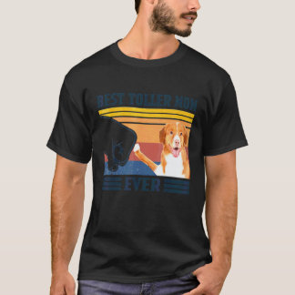 Beste Nova Scotia Duck Tolling Retriever-Mutter üb T-Shirt