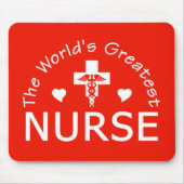 Beste Nurse-Mousepad Mousepad (Vorne)