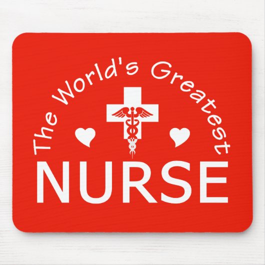 Beste Nurse-Mousepad Mousepad (Vorne)